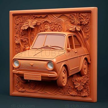 3D мадэль Autobianchi A112 (STL)